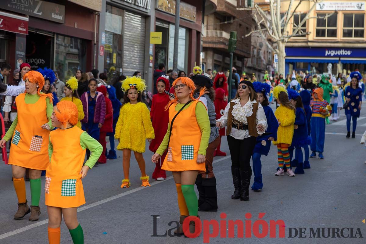 Los niños toman las calles de Cehegín en su desfile de Carnaval