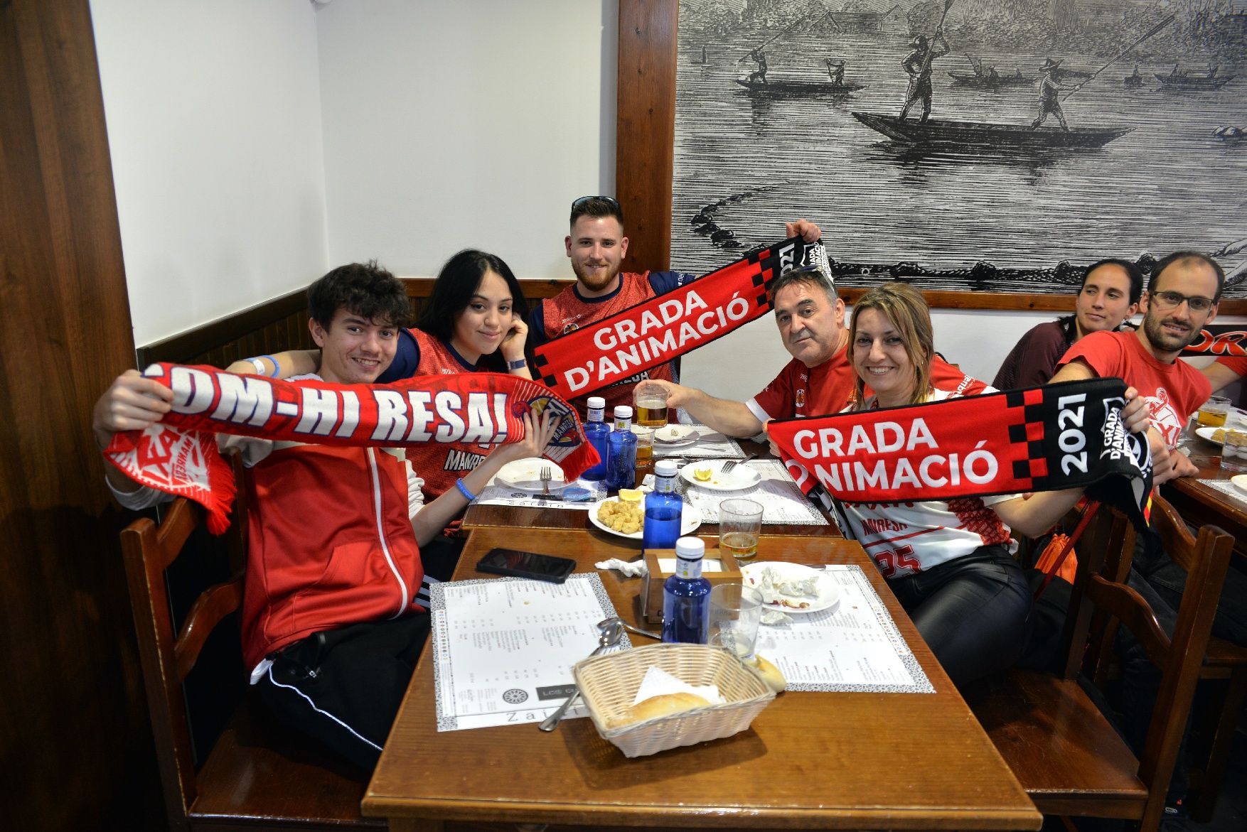 400 seguidors del Baxi acompanyen l'equip a Granada