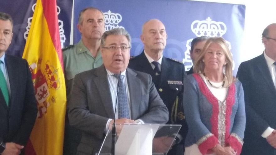 El ministro del Interior, Juan Ignacio Zoido, anuncia una nueva comisaría para Marbella.