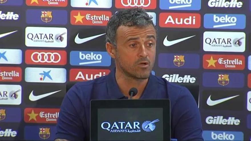 Luis Enrique: "Dejaré el Barcelona cuando me echen o no tenga más energías"