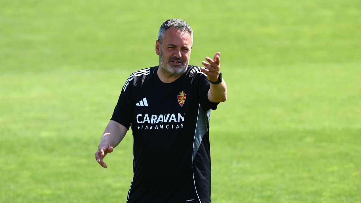 VÍDEO | Último entrenamiento del Real Zaragoza antes de viajar a Las Palmas