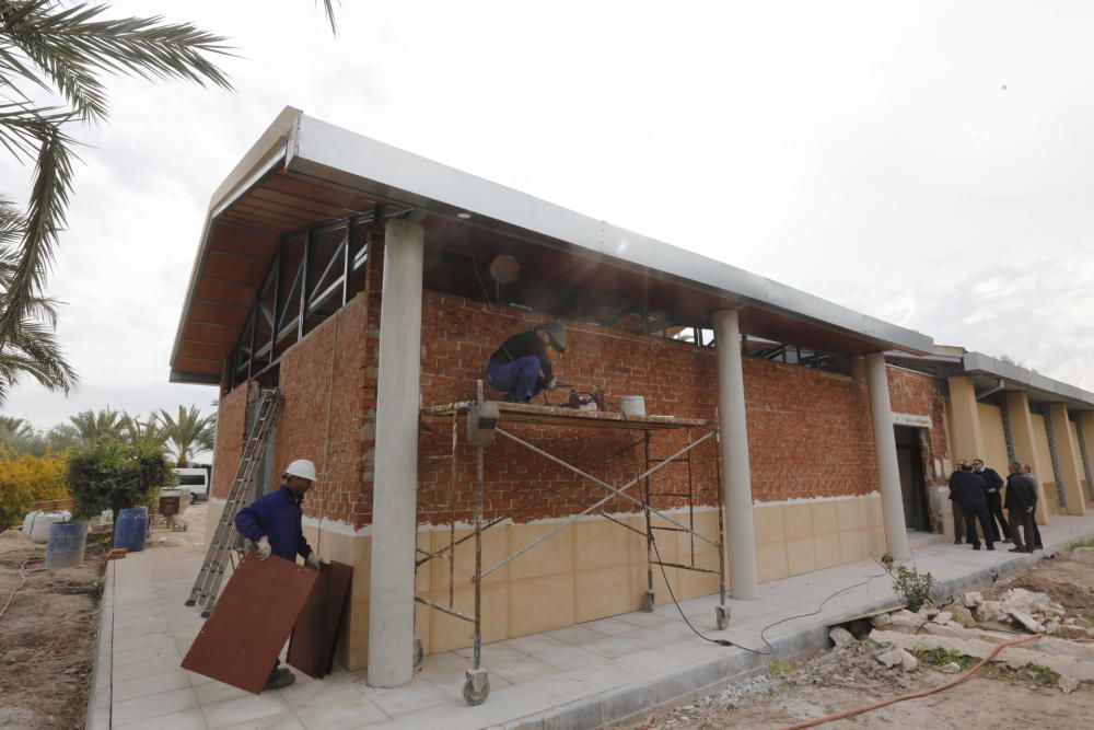 Obras en el Museo de Pusol