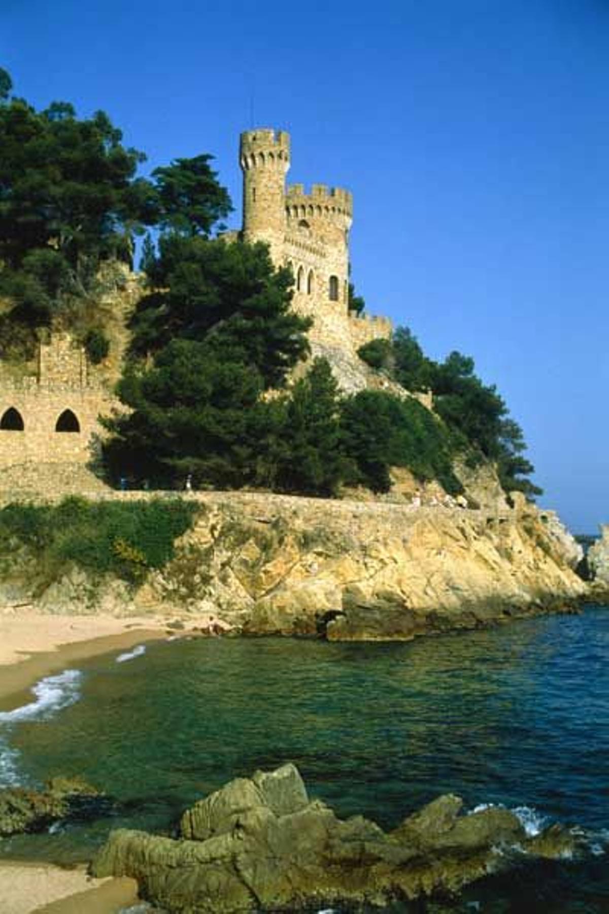 Castillo de Sant Joan en Lloret de Mar.