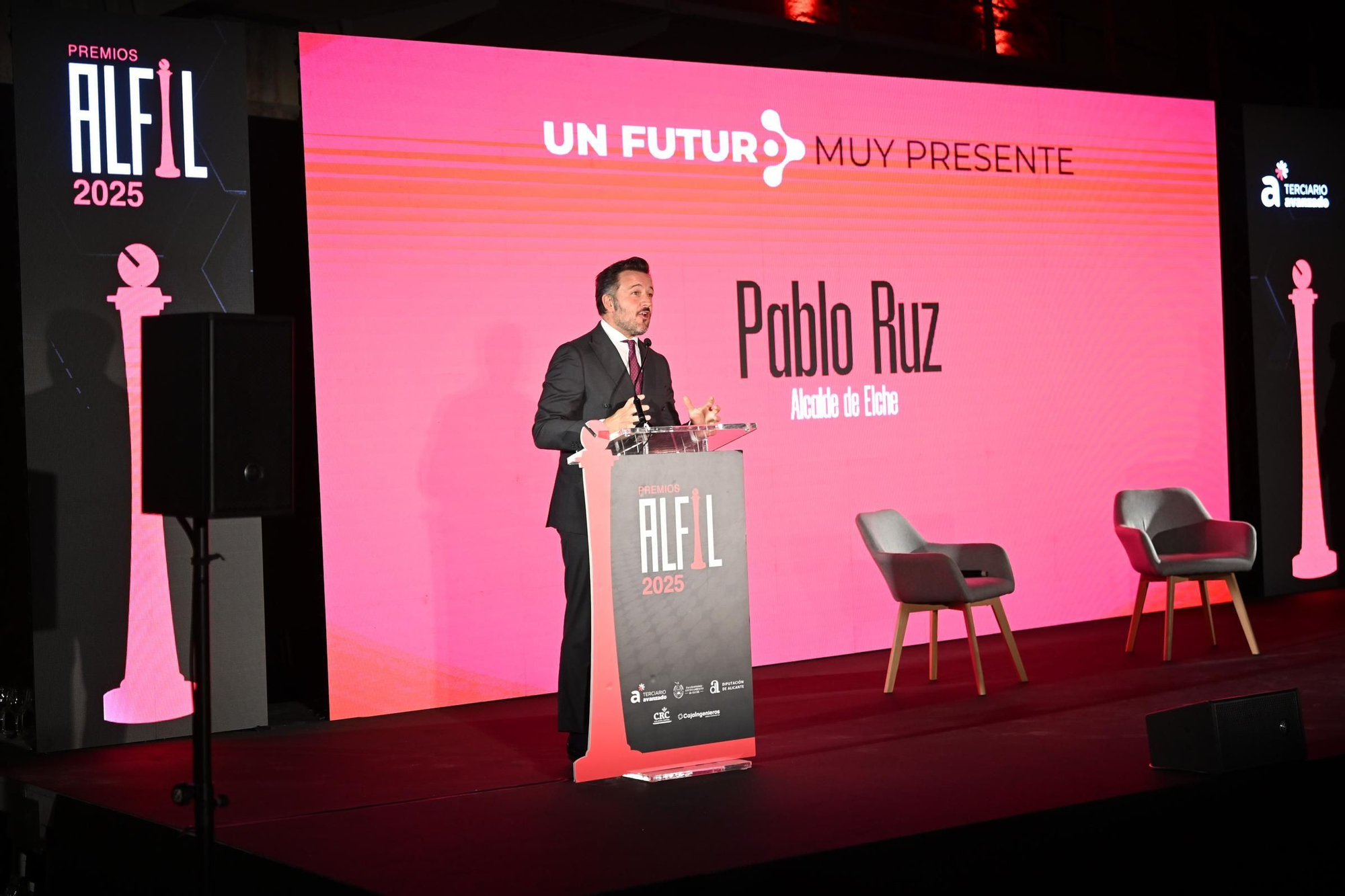 Así ha sido la gala de los Premios Alfil 2025 en el Palacio de Altamira en Elche