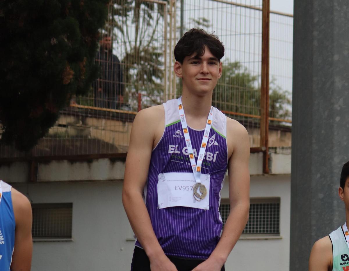 Jordi Bertó, doble campeón provincial