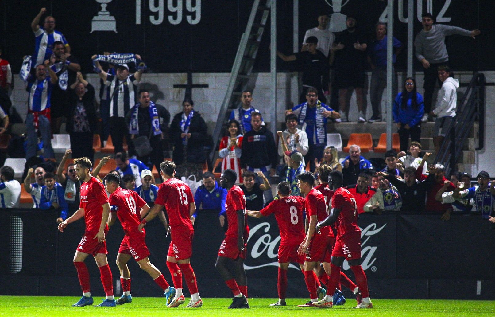 Victoria del Hércules sobre el Mestalla (1-2)