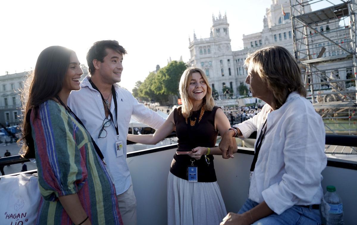 Influencers en Cibeles.
