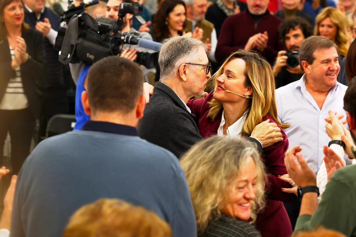 En imágenes | Pilar Alegría lanza su candidatura a las elecciones de Aragón desde La Zaida