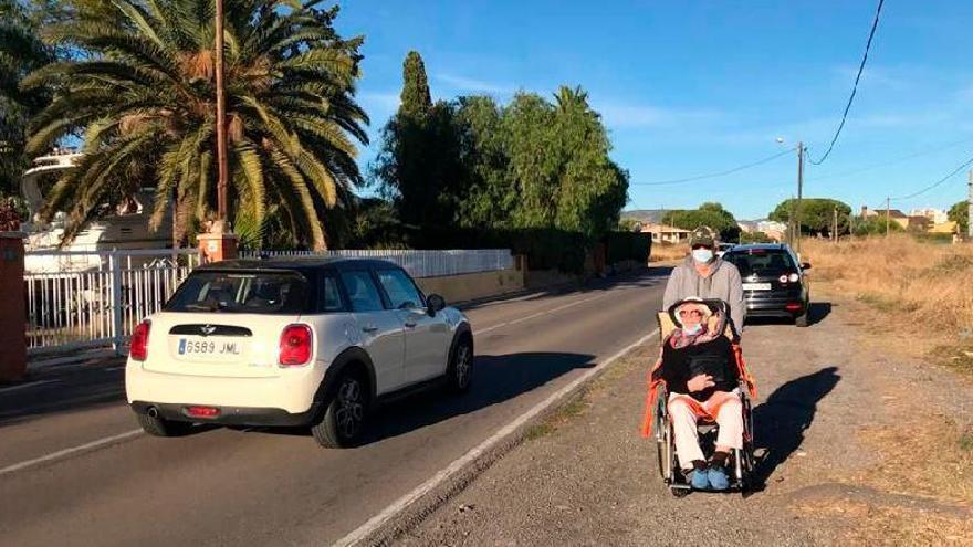 Benicàssim mejorará la seguridad peatonal del camino del Serradal