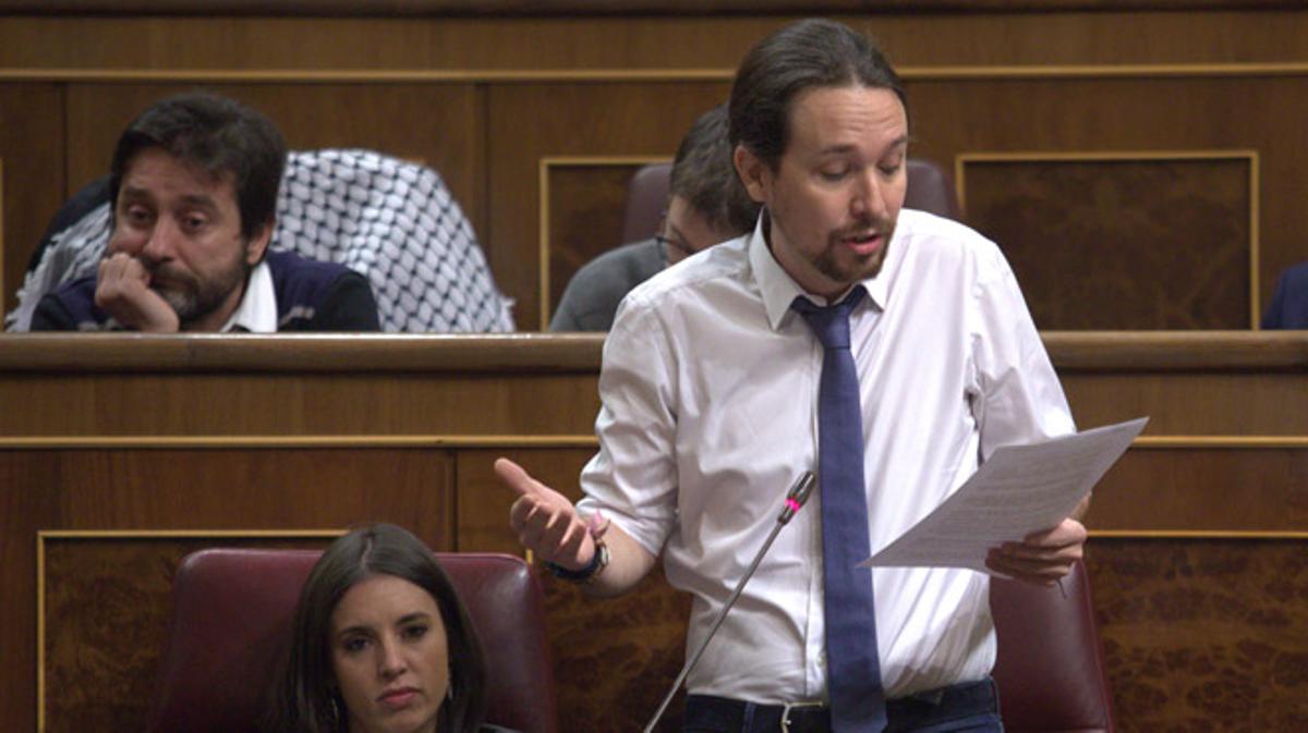 Iglesias li ha preguntat per les vacances de l’exministre José Manuel Soria a Punta Cana.