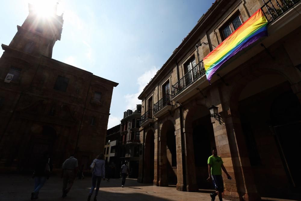 Celebración del Día del Orgullo LGTB en Oviedo