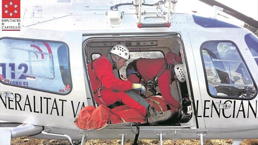 Un muerto y un herido al estrellarse un ultraligero en la Pobla de Benifassà