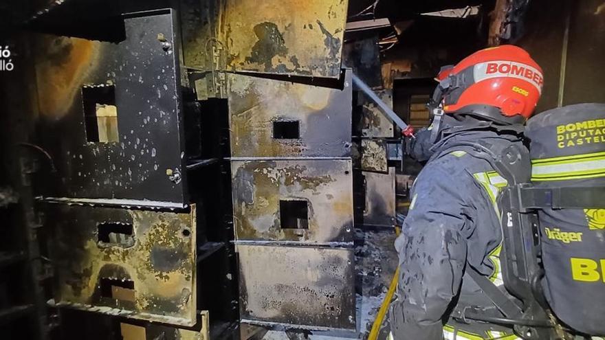 Incendio en Castellón en una empresa de fabricación de esmaltes y fritas