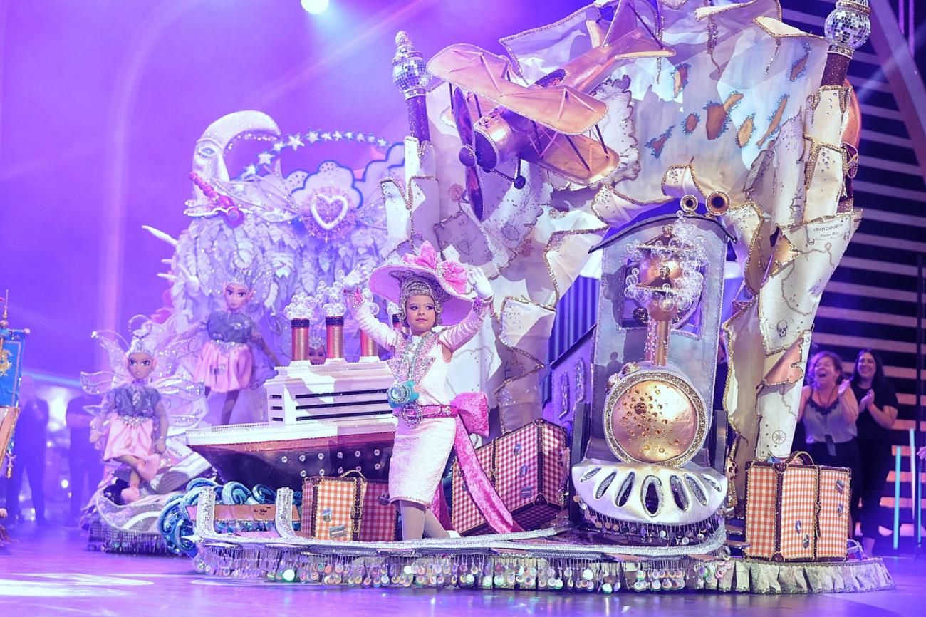 Gala de elección de la reina infantil del Carnaval de Santa Cruz de Tenerife 2022