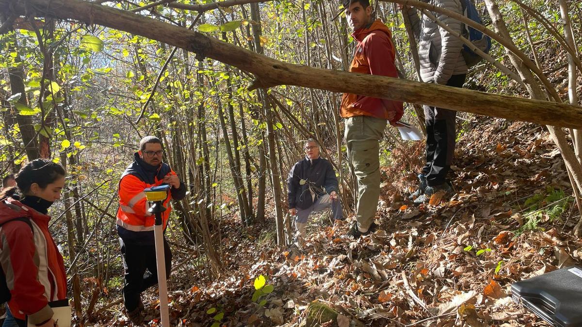 Primeros trabajos del proyecto "Carbón2Mine" en Mieres