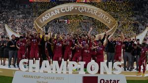 Qatar celebra el título de la Copa de Asia
