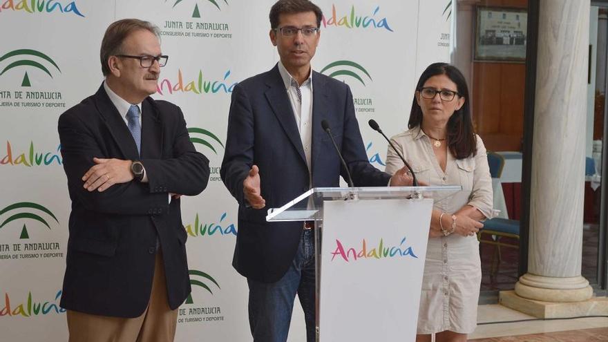 Antonio Carrillo, Cristóbal Fernández y Merdeces Montero.