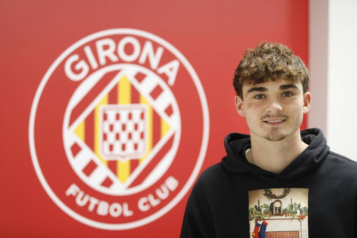 Joel Roca, a la Ciutat Esportiva de La Massana, després d’acabar un entrenament aquesta setmana.