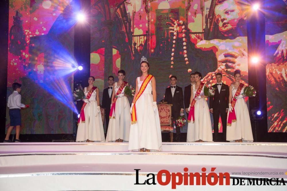 Coronación Reina de las Fiestas y pregón en Cehegí