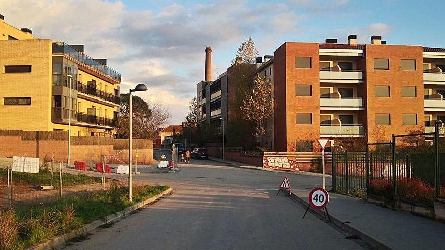 Moià millora l&#039;accessibilitat de les cruïlles del carrer de Feliu Comadran