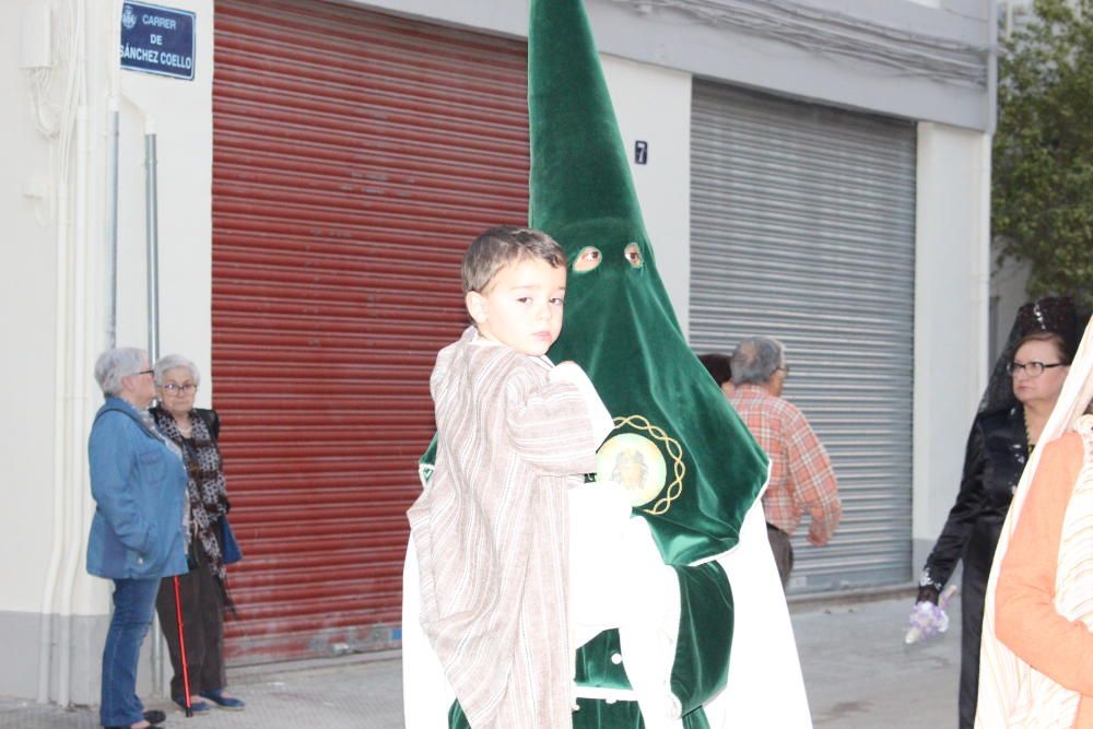 Procesión conjunta de las imágenes del Cabanyal