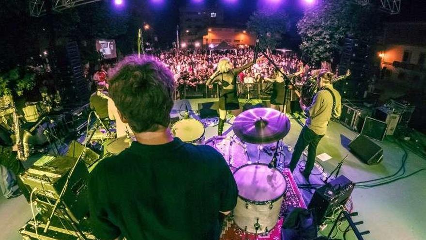 Un concierto del pasado festival &quot;Rock in río Tea&quot;. // A.H.