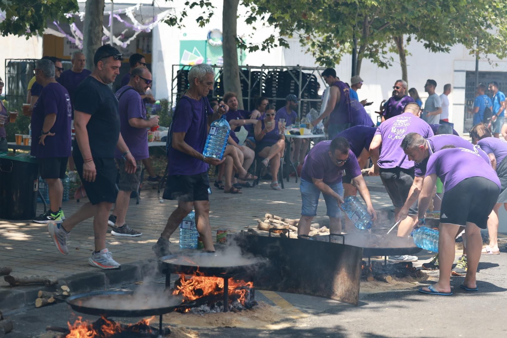 Concurso de paellas en el Grau por Sant Pere