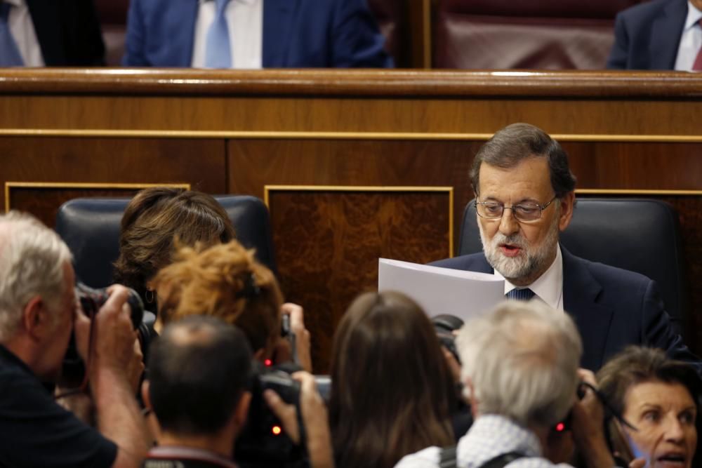 Rajoy compareix al Congrés dels diputats