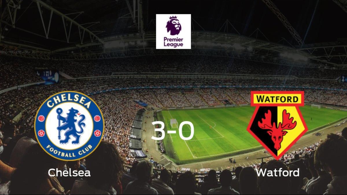 El Chelsea se queda con los tres puntos ante el Watford (3-0)