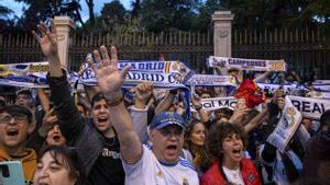 La celebración del Real Madrid en Cibeles, en directo