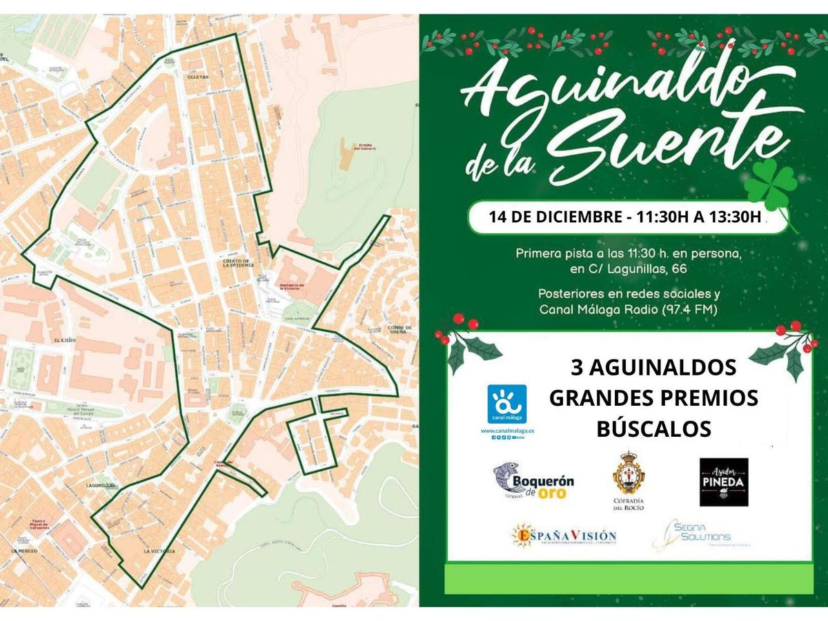 Mapa para el "Aguinaldo de la Suerte" de 2024.