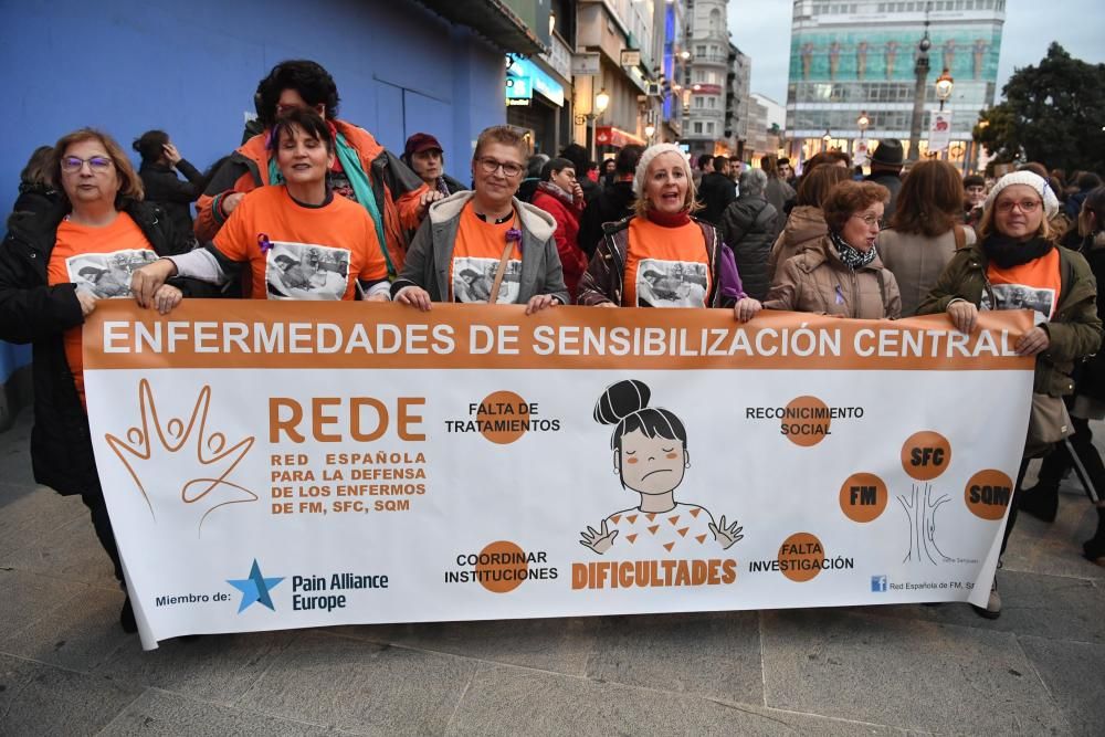 Unas 40.000 personas secundan la marcha feminista