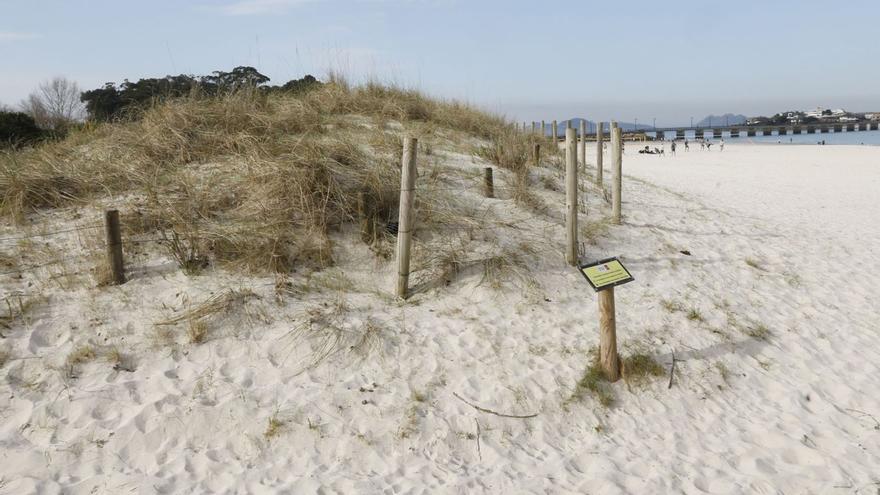 O Vao crece también a lo alto: las dunas emergen a vista de dron