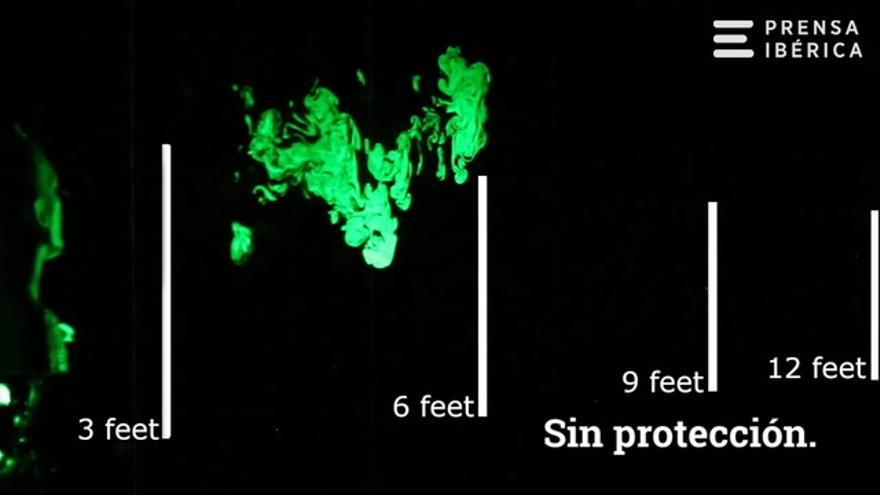 Así filtran las diferentes mascarillas: la N95, la más efectiva