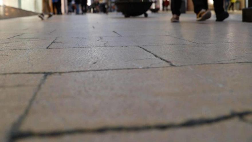 Firme en La Cámara, a escasos metros de donde tuvo lugar la caída. | M. V.