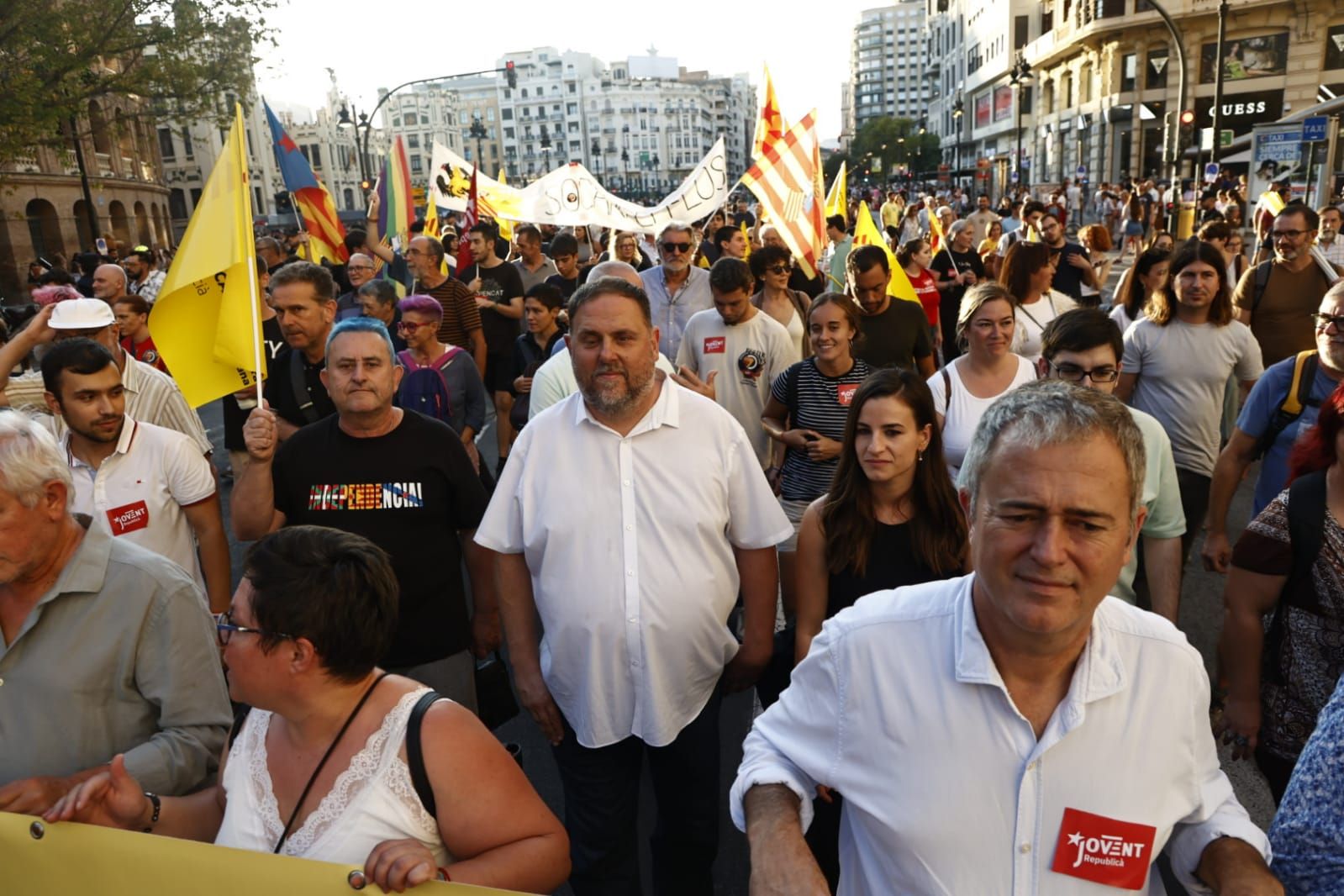 Todas las fotografías de la manifestación del 9 d'Octubre en València