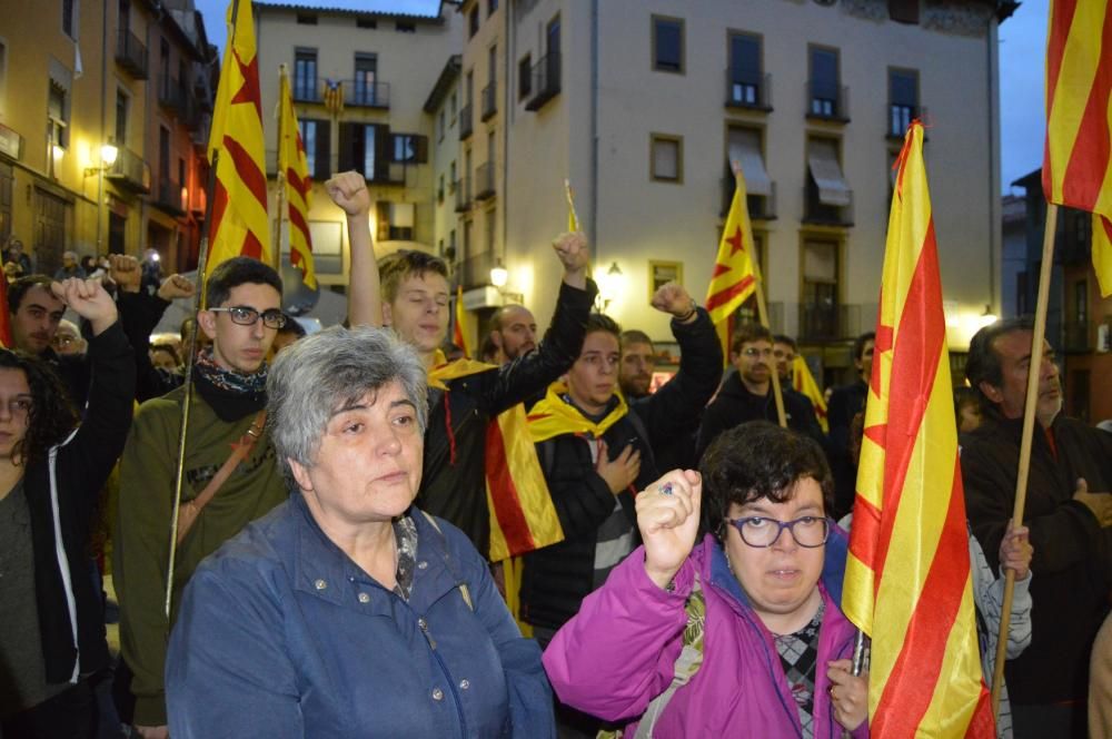 Acte de suport a l'alcaldessa de Berga, Montse Venturós