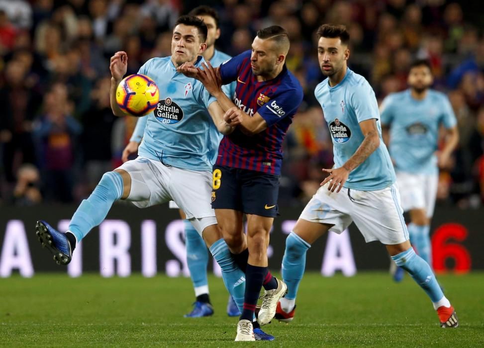 Las mejores imágenes del Barcelona - Celta.