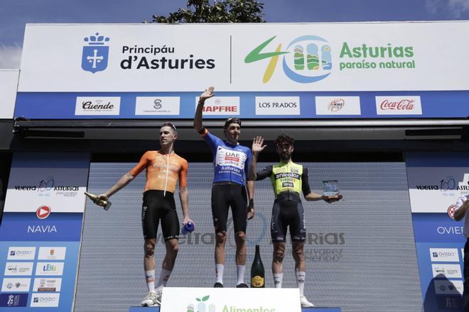 Así fue la cuarta etapa de la Vuelta Ciclista a Asturias