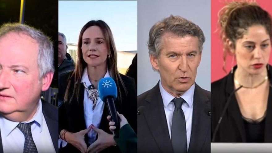 Reacciones políticas a la entrada en prisión provisional de Ábalos y Koldo