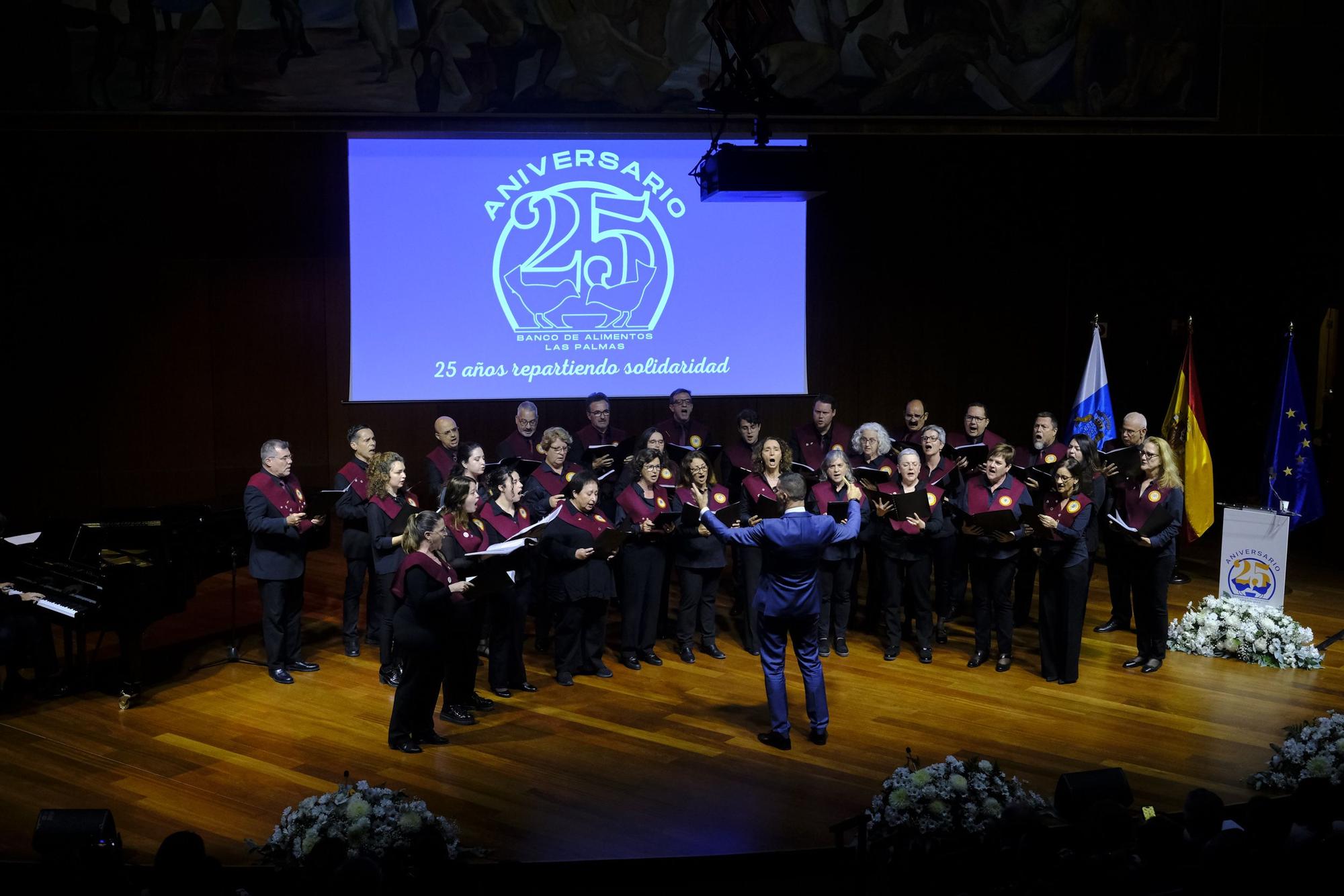 Acto Conmemorativo del 25 Aniversario del Banco de Alimentos de Las Palmas con la Reina Doña Sofía