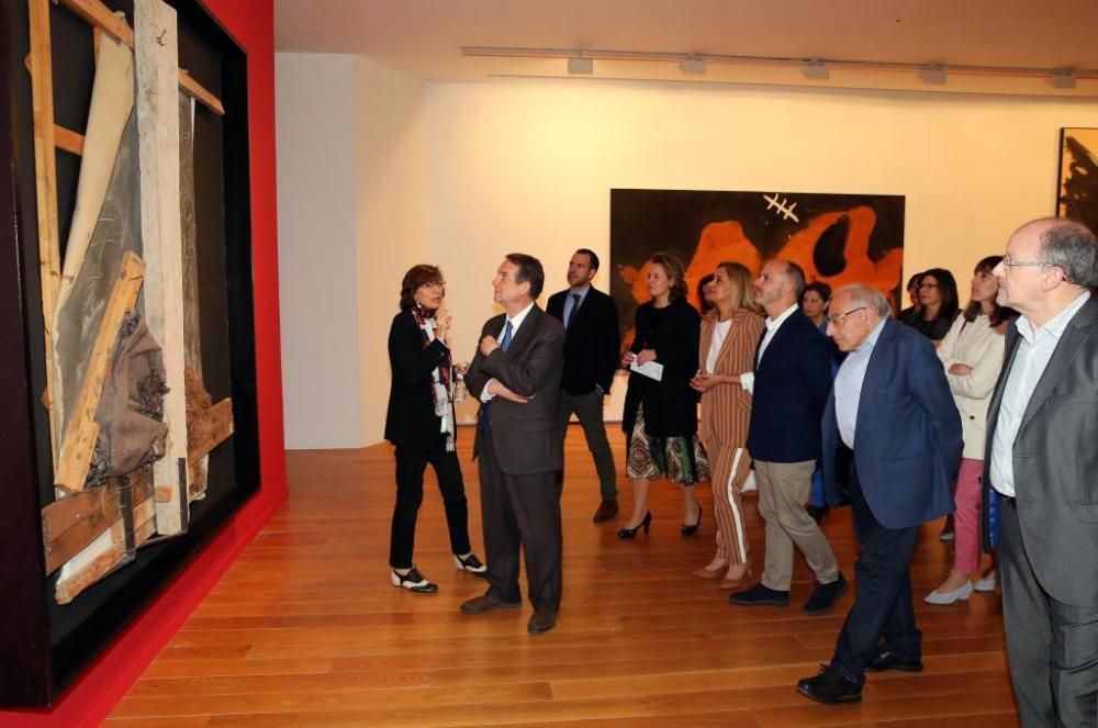 El MARCO acoge desde hoy y hasta el 15 de septiembre la exposición "Destacados. Colección Telefónica" que incluye obras de Eduardo Chillida, Juan Gris, Antoni Tápies, Pablo Picasso o René Magritte