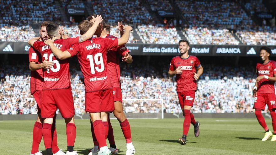 Osasuna retrata las debilidades del Celta