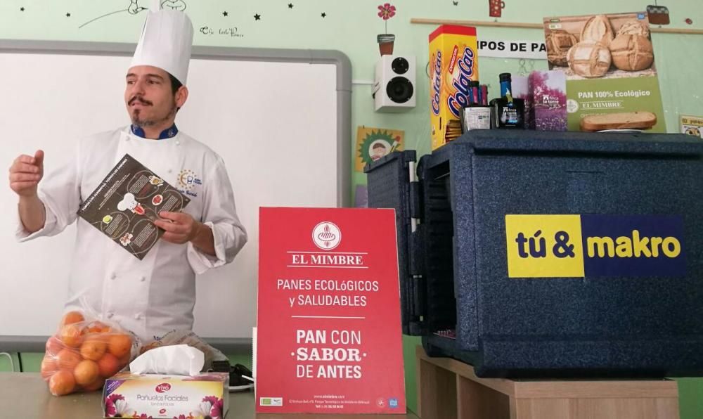 Taller con niños del cocinero Sergio Garrido