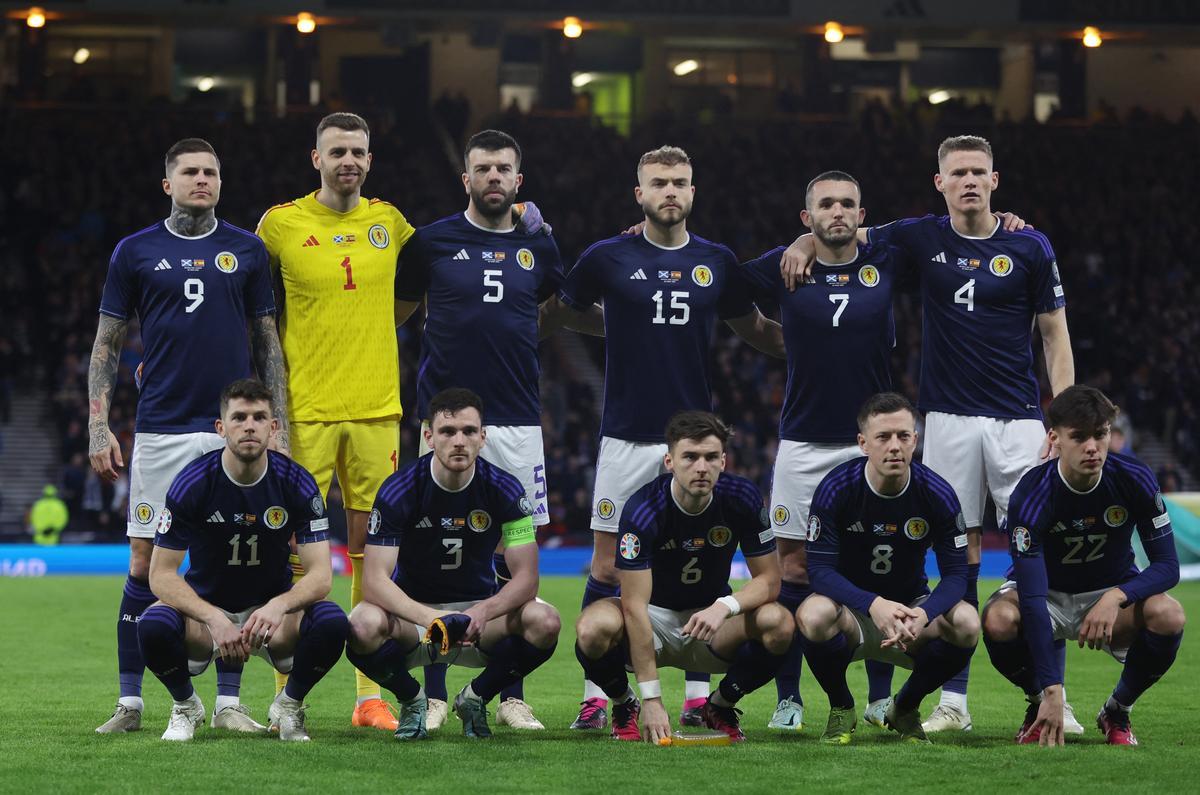 Clasificación para la Eurocopa 2024: Escocia - España, en imágenes
