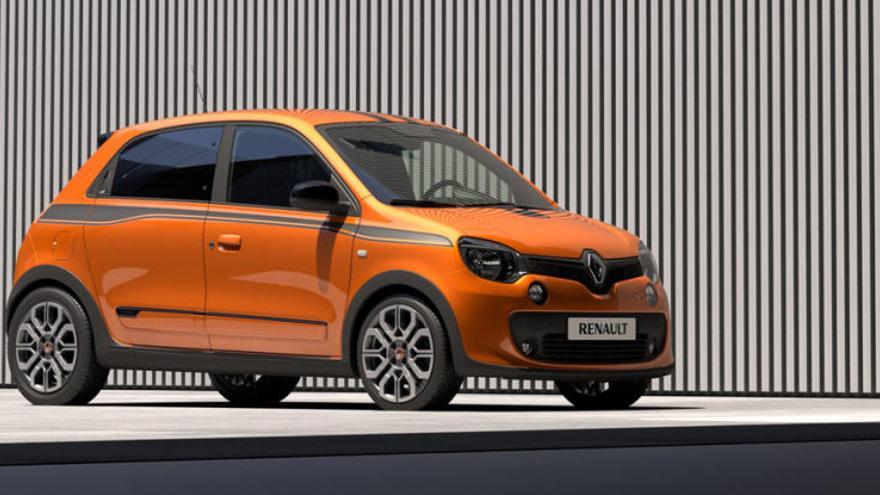 El Twingo GT se distingue por sus colores y decoración exclusivos