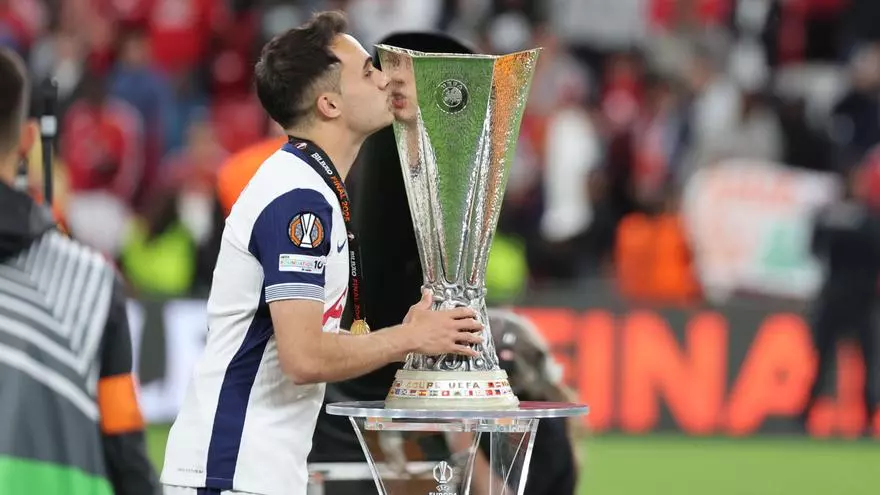 Sergio Reguil車n, con medalla sin haber jugado ni un minuto: "Esto es para siempre"