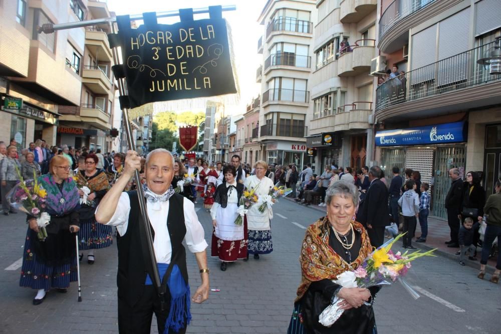 Ofrenda de flores en Jumilla