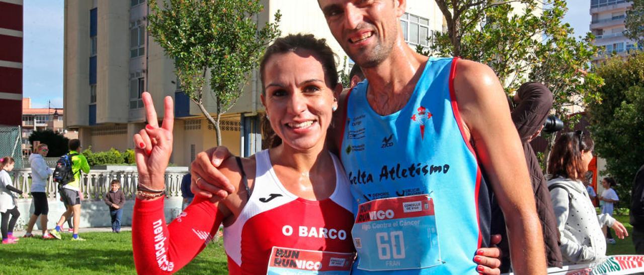 Ester Navarrete junto a su marido Francisco Rodríguez Rodríguez // Marta G. Brea