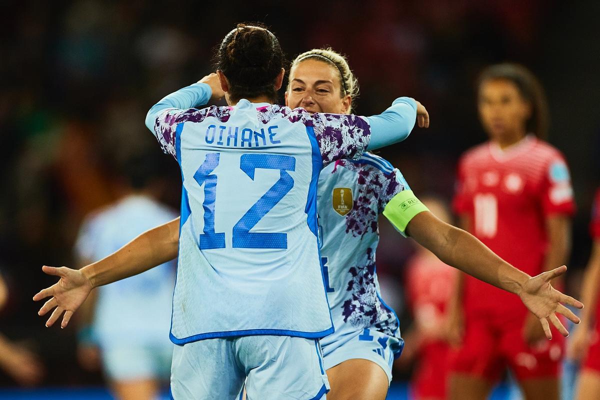 Suiza - España | El gol de Alexia